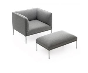 Comfi fauteuil met voetenbankje 