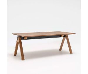 Tafel in Copper oak fineer